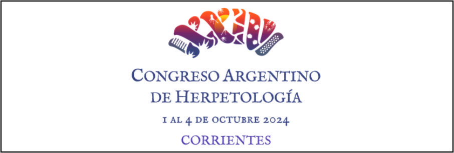 XXIV Congreso Argentino de Herpetología