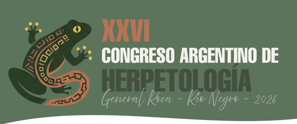 XXVI CONGRESO ARGENTINO DE HERPETOLOGÍA